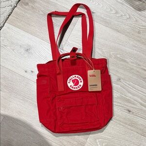 Fjallraven Kanken Mini Red Backpack